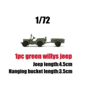 1/72 WWII USA Willys Jeep Assembly Model 15 357365eeb83749cb80a52857 upscaled