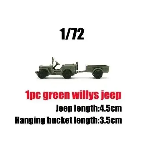 1/72 WWII USA Willys Jeep Assembly Model 8 1/72 WWII USA Willys Jeep Assembly Model - Image 8
