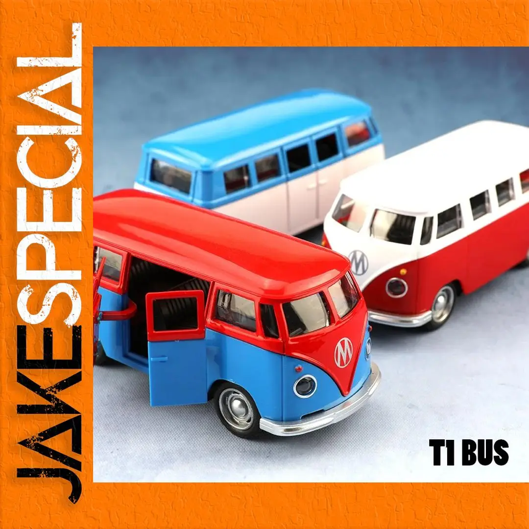 1:38 Scale Alloy Diecast Volkswagen T1 Van 1 1:38 Scale Alloy Diecast Volkswagen T1 Van