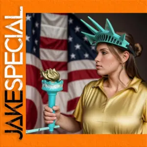 Statue of Liberty Headband and Torch Set