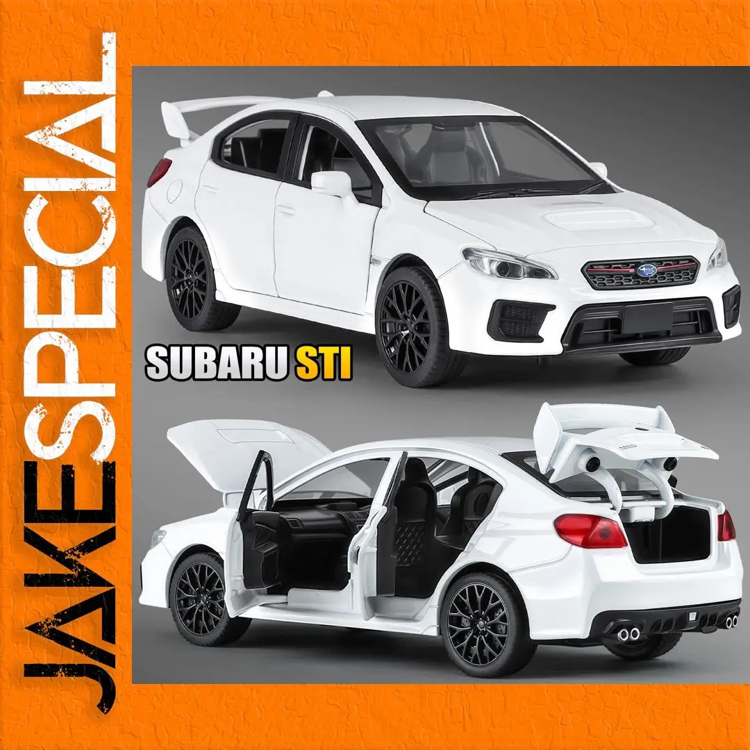 1:30 Scale Subaru STI WRX Diecast Model 1 1:30 Scale Subaru STI WRX Diecast Model