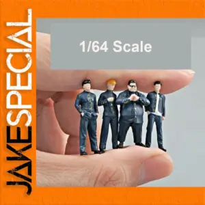 1/64 Scale Miniature Figures Set of 5