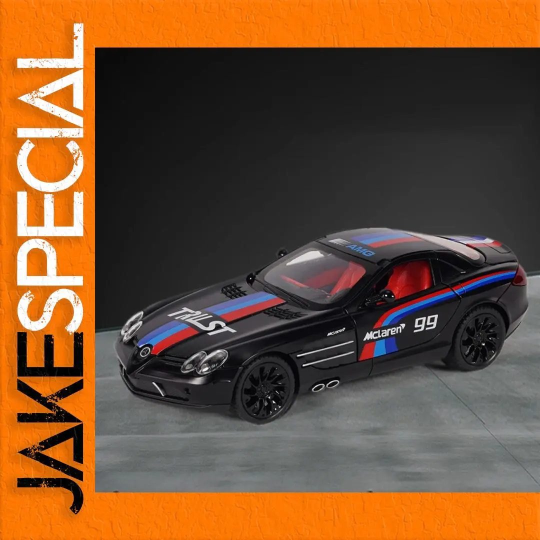 1:24 Scale Die-Cast SLR Sports Car Model 1 1:24 Scale Die-Cast SLR Sports Car Model
