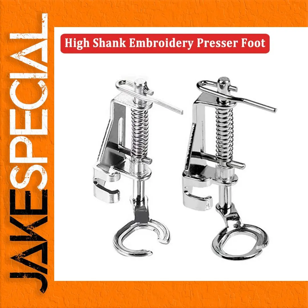 Shank Open Toe Free Motion Presser Foot 1 Shank Open Toe Free Motion Presser Foot