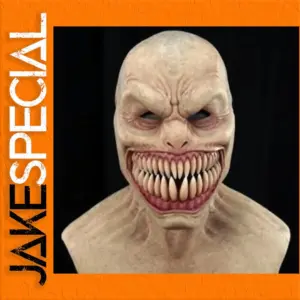 Scary Old Man Devil Latex Mask for Halloween