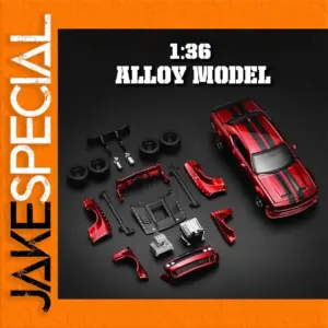 1:36 Scale Diecast Alloy Car Model Red