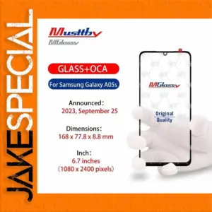 Musttby 5PCS Front Glass Lens for Samsung