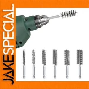 6 Piece Drill Brush Set for Polishing