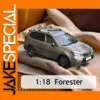 1/18 Scale Diecast Forester Model Brown Gold