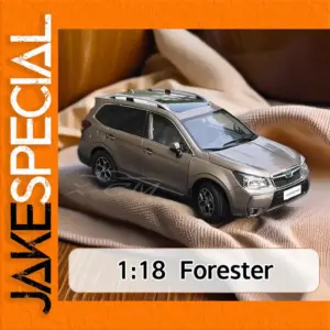 1/18 Scale Diecast Forester Model Brown Gold