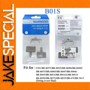 B01S Resin Disc Brake Pads for Shimano Systems