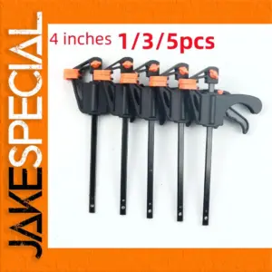 4-Inch Quick Ratchet Release Clamp Set