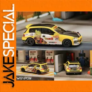 1:64 Honda Civic EG6 Diecast Model Car