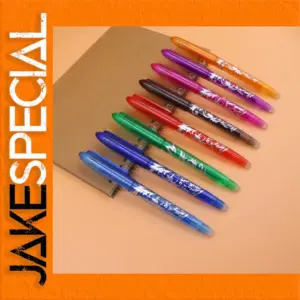 8-Piece Erasable Gel Pen Set in Vibrant Colors