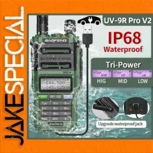 Baofeng UV-9R Pro V2 Dual Band Walkie Talkie