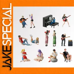 1/64 Scale Resin Band Singer Miniature Figure