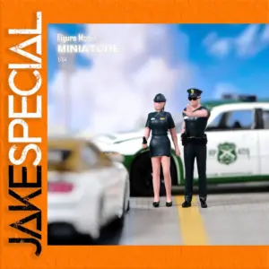 1/64 Scale American Police Scene Model