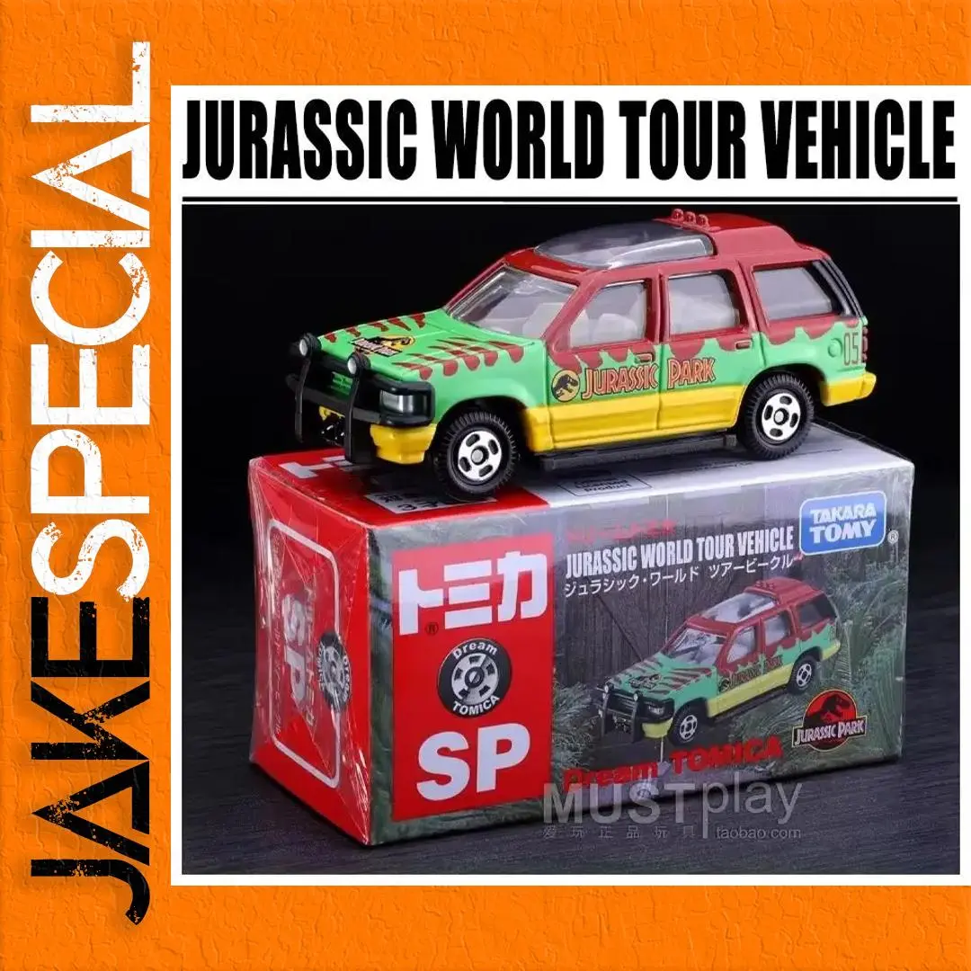 Jurassic World Tomica Diecast SUV Model 1:64 1 Jurassic World Tomica Diecast SUV Model 1:64