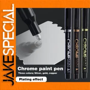 Set of 3 Metallic Mirror Marker Pens