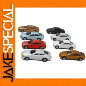 1:200 Scale Model Car Set - 100 Pieces
