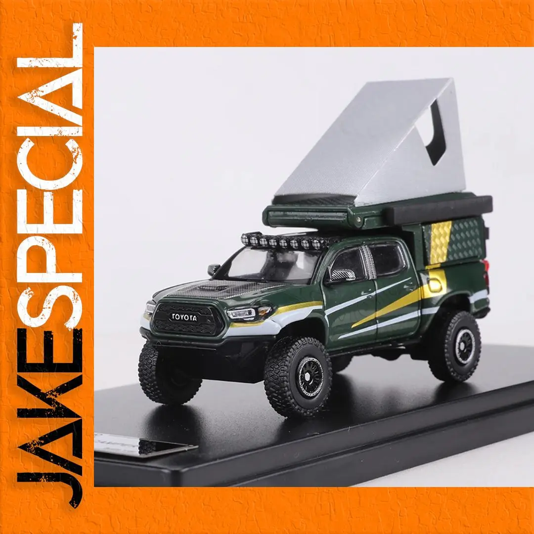 GCD 1:64 Tacoma Overland Camper Model Car 1 GCD 1:64 Tacoma Overland Camper Model Car