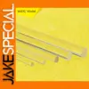 Set of 10 Acrylic Rods 25cm Clear