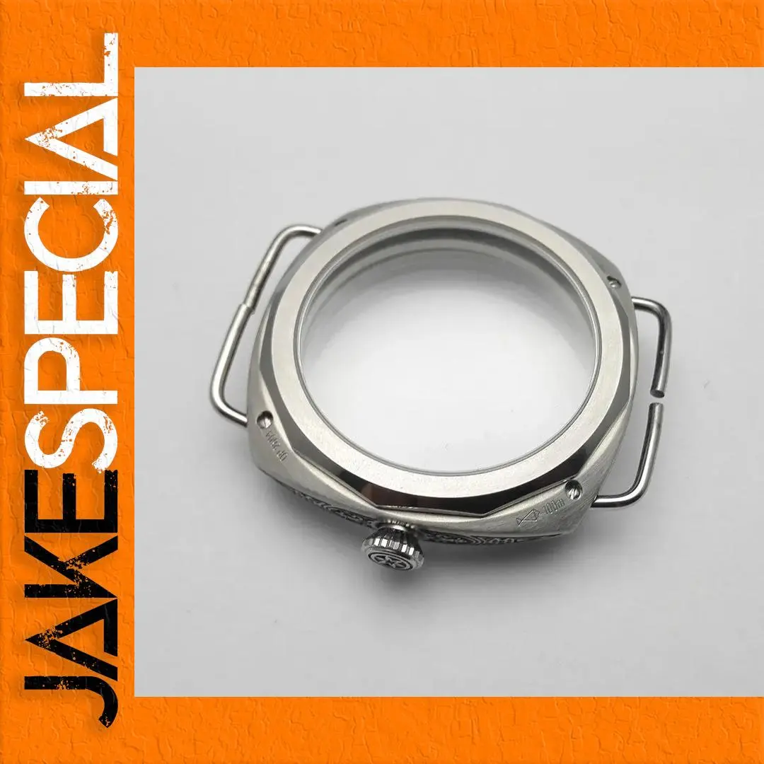 47mm Stainless Steel Watch Case for ETA Movements 1 47mm Stainless Steel Watch Case for ETA Movements