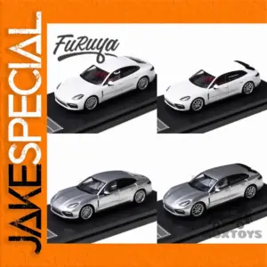 Furuya 1:64 Diecast Panamera Turbo Model Set