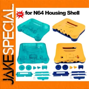 Ice Blue N64 Replacement Shell Set for Console