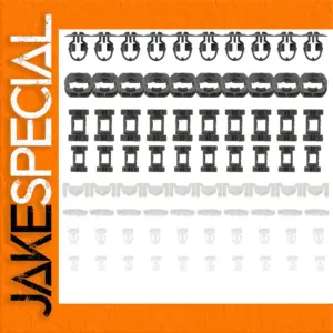 80 Auto Trim Mounting Clips for Mercedes-Benz