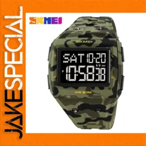 Skmei 2186 Military Camouflage Digital Watch