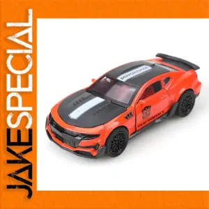 Alloy Metal Sports Car SWAT Orange Model
