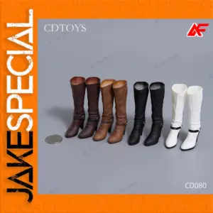 1/6 Scale High Heeled Boots for Action Figures