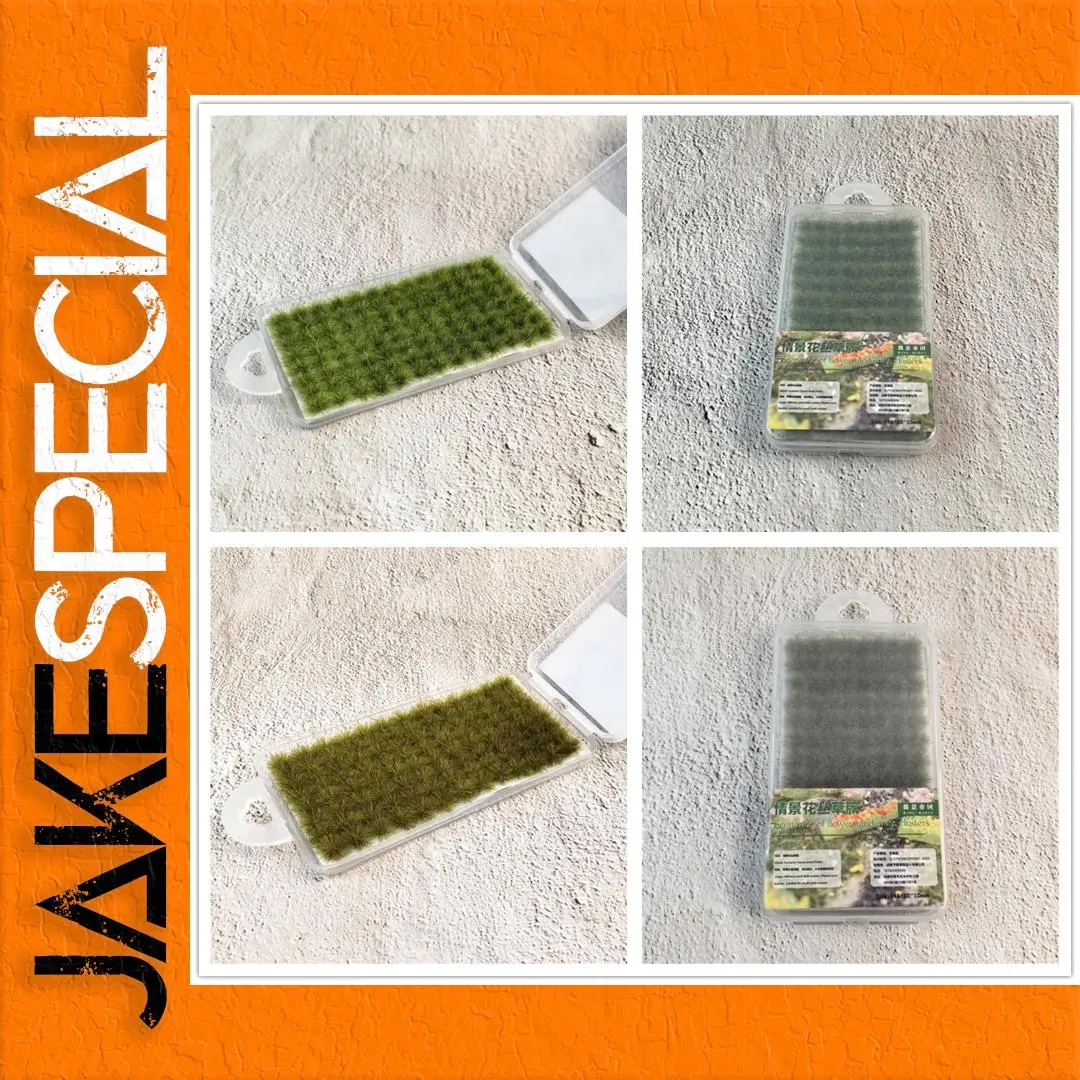 DIY Miniature Grass Tufts for 1:87 Models 1 DIY Miniature Grass Tufts for 1:87 Models