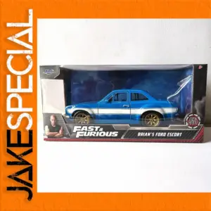 JADA 1:24 Scale Metal Ford Escort Model