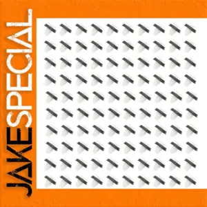 100 Pcs Car Door Trim Clips for Fiat, Peugeot, Citroen