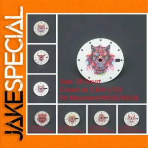 Customized 28.5mm Zodiac Watch Dial for DIY