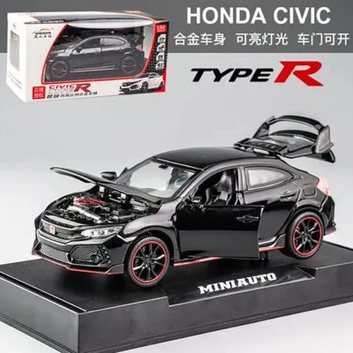 1:32 Honda Civic Type-R Diecast Model Car 9 1:32 Honda Civic Type-R Diecast Model Car - Image 9