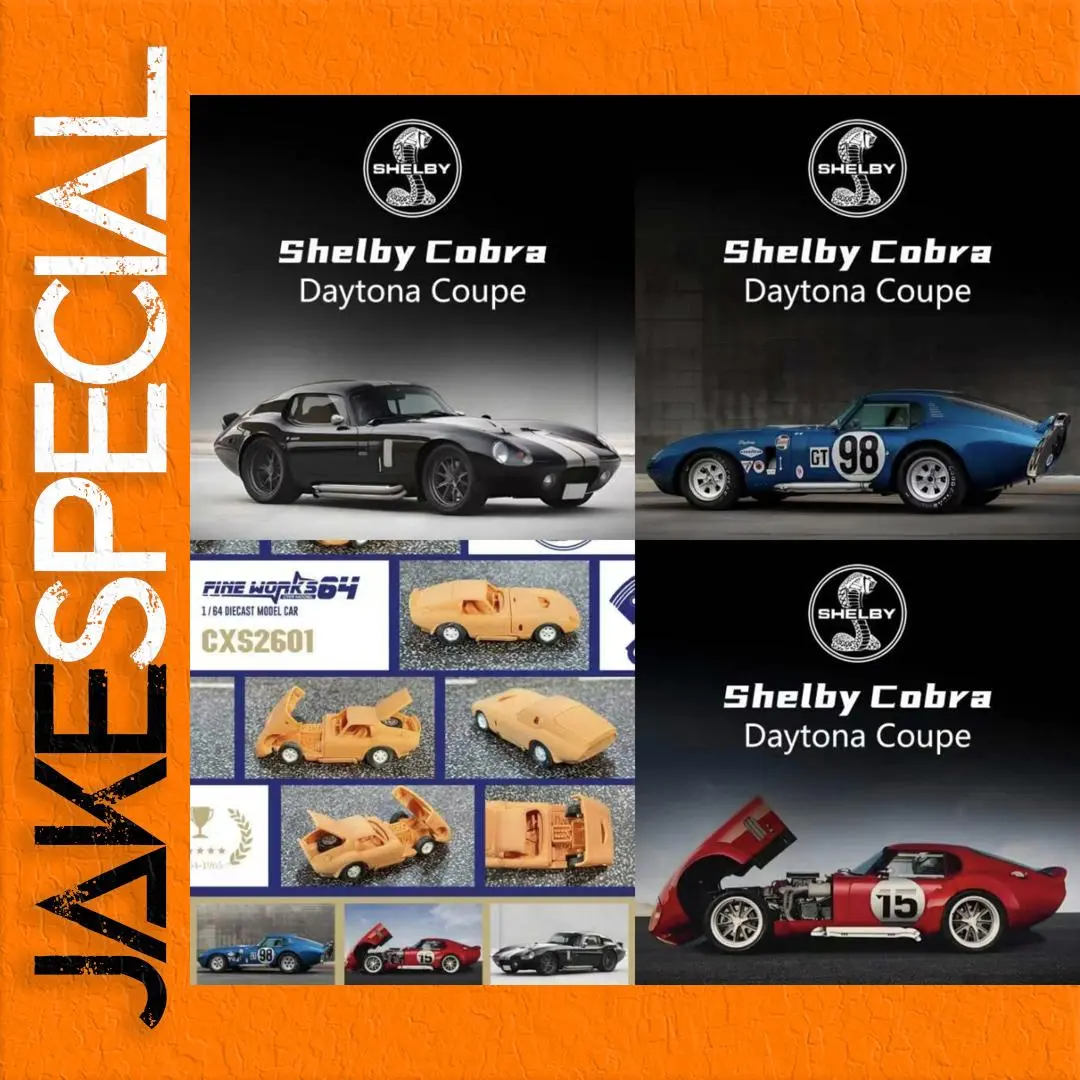 Fine Works64 Shelby Daytona Coupe Model Collection 1 Fine Works64 Shelby Daytona Coupe Model Collection
