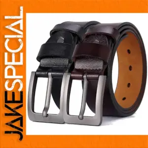 Genuine Cowhide Leather Belts for Men
