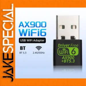 WiFi 6 AX900 BT5.3 USB Adapter 900Mbps