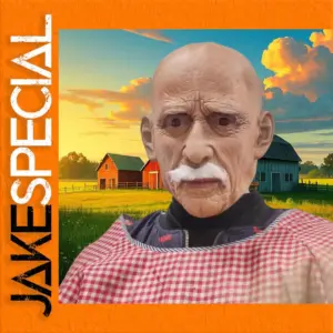 Hyper-Realistic Grandpa Mask for Costume Fun