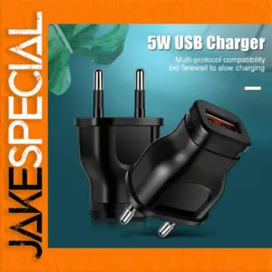 5V 1A USB Wall Charger for Smartphones