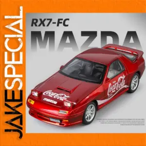 Mazda RX-7 M3 Coca-Cola Diecast Model 1:24