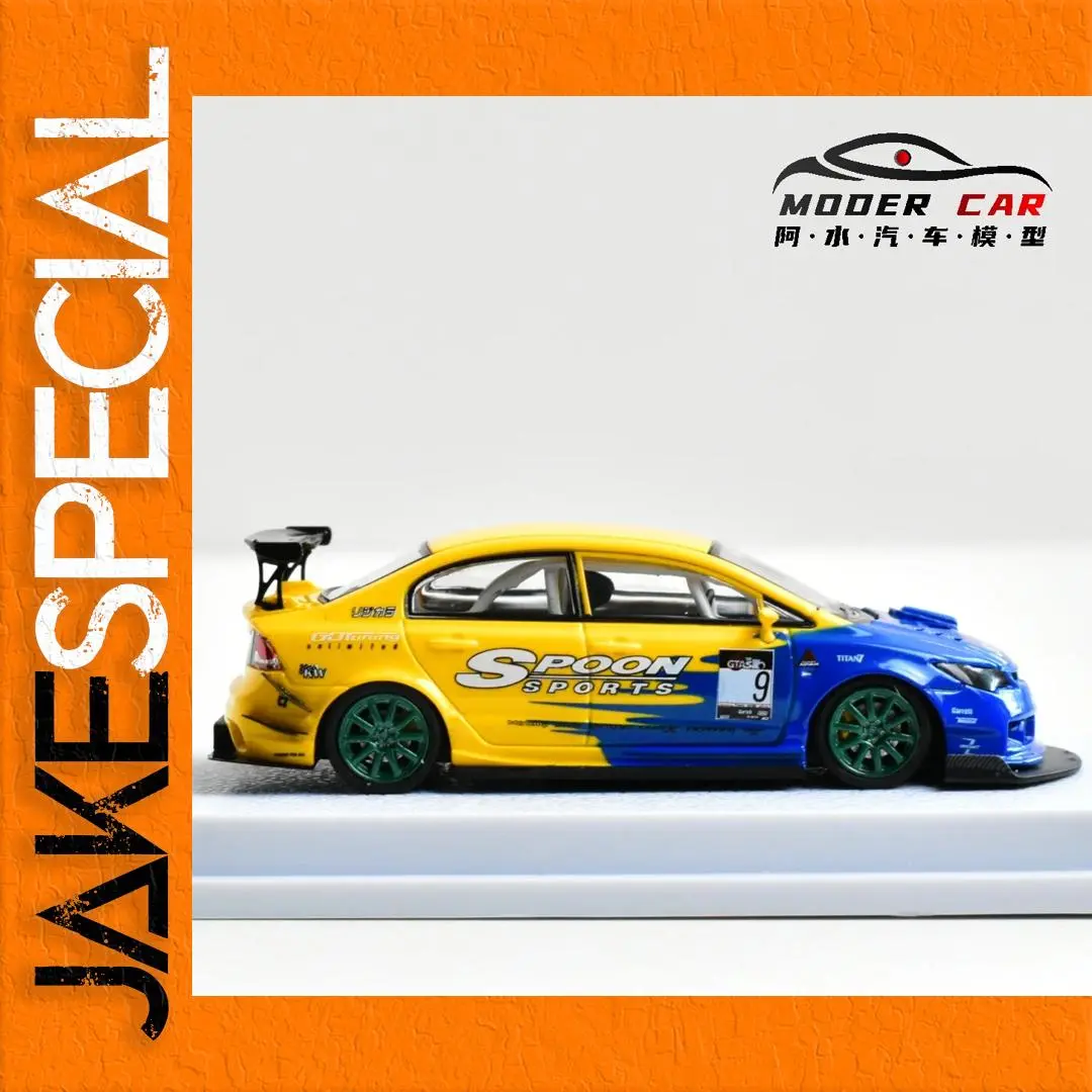 1:64 Honda Civic FD2 Diecast Model Collector's Item 1 1:64 Honda Civic FD2 Diecast Model Collector's Item