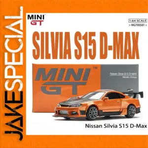 1:64 Silvia S15 D-MAX Drift Car Model