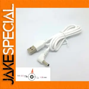 90 Degree USB Power Cable for Small Devices