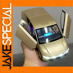 1:24 Cybercab Robotaxi Model Car in Gold