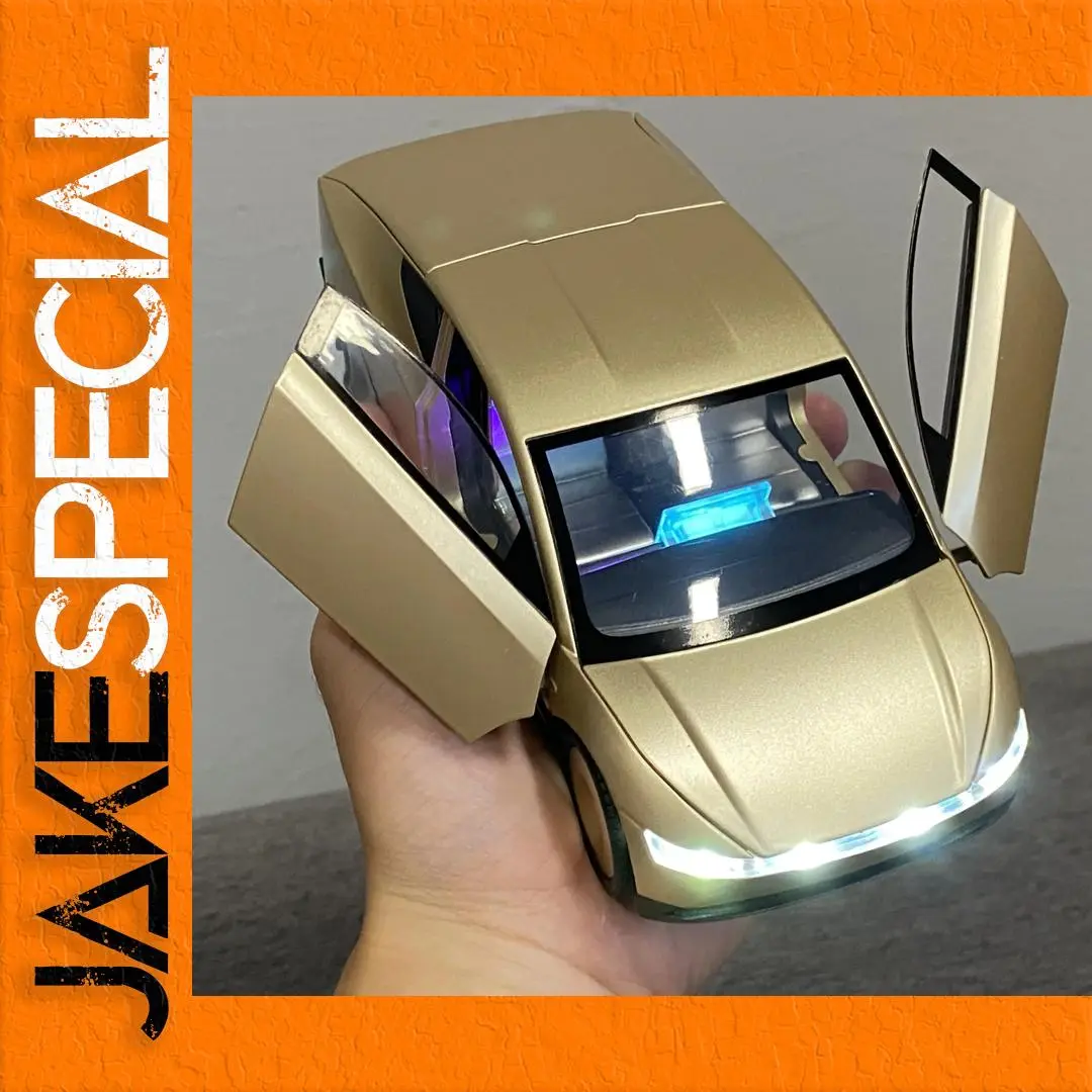 1:24 Cybercab Robotaxi Model Car in Gold 1 1:24 Cybercab Robotaxi Model Car in Gold