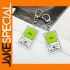 Music Charli XCX Brat Album Keychain